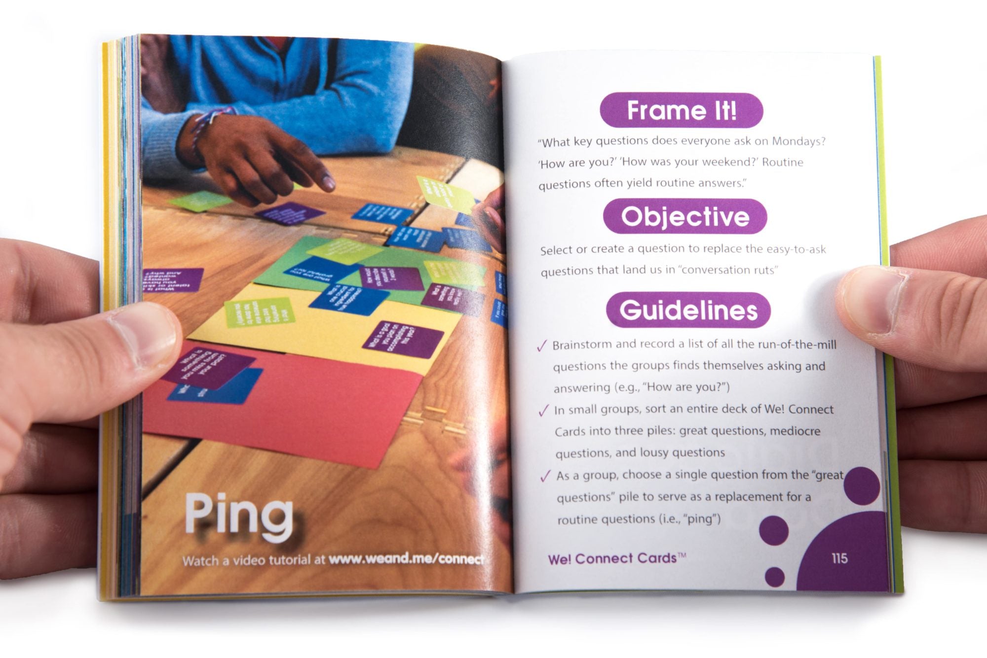 Pocket Guide We! Connect Card Activity