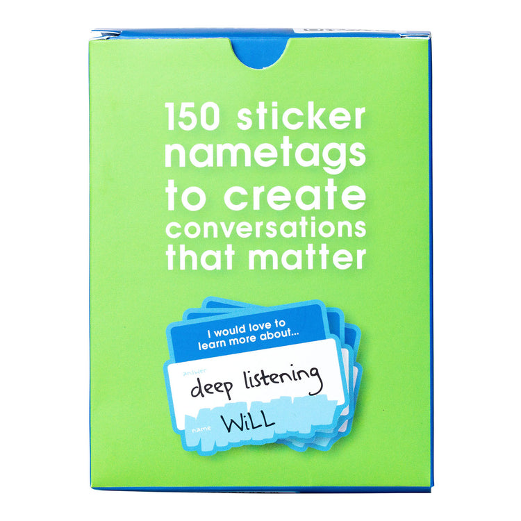 We! Connect Sticker Nametags – We and Me