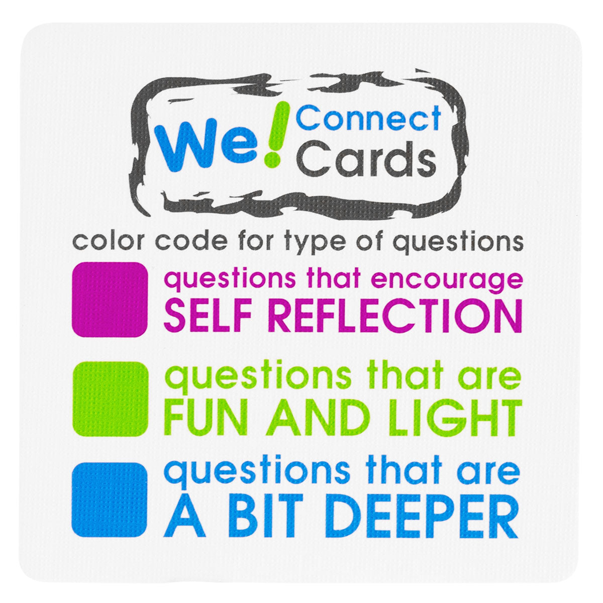 We! Connection Toolkit - Conversation Starters Bundle - Engage, Connect We! Connection Toolkit - Conversation Starters Bundle - Engage, Connect